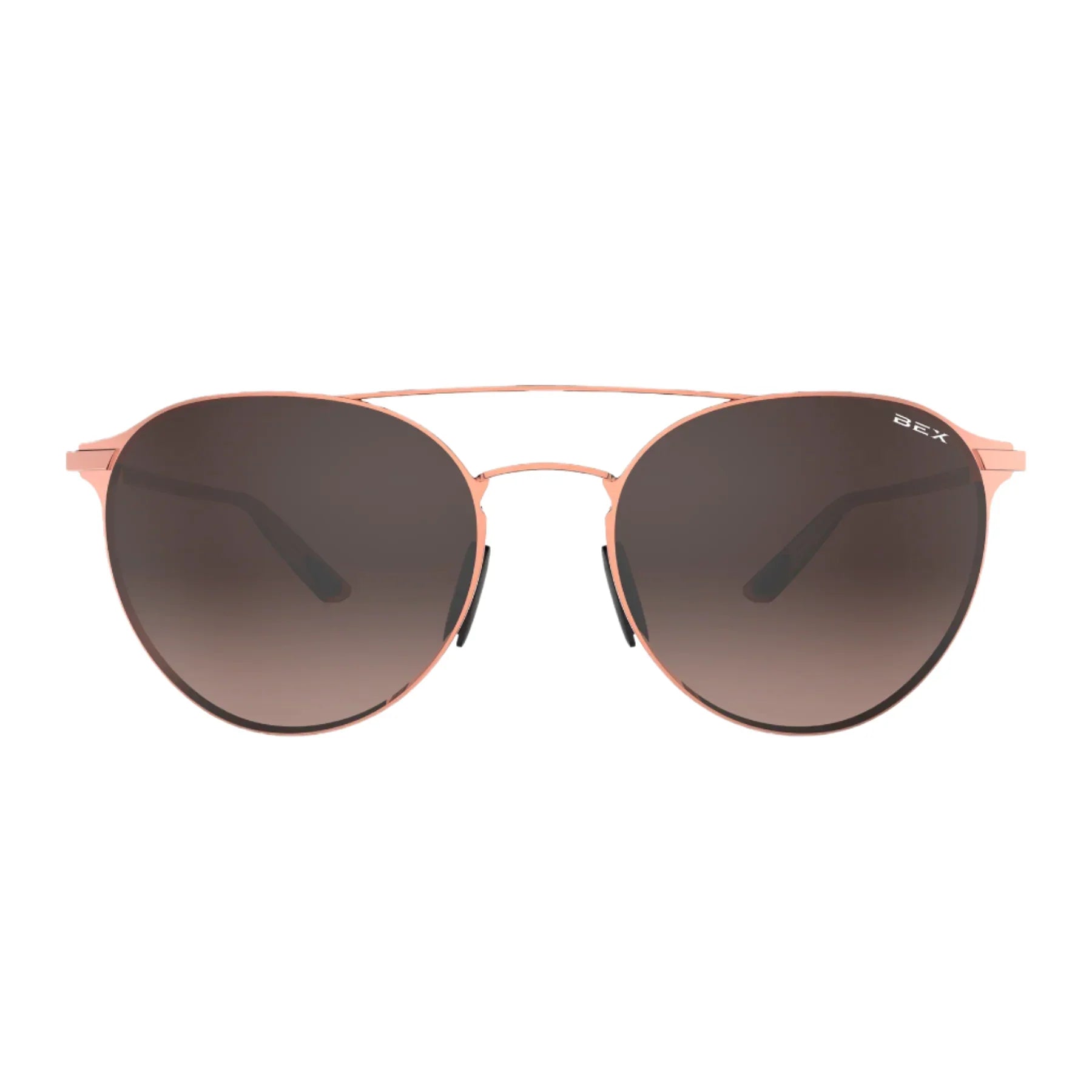 Women's Bex "Demi OTG" Rose Gold and Brown Sunglasses S168RB - Crazy House Western Wear