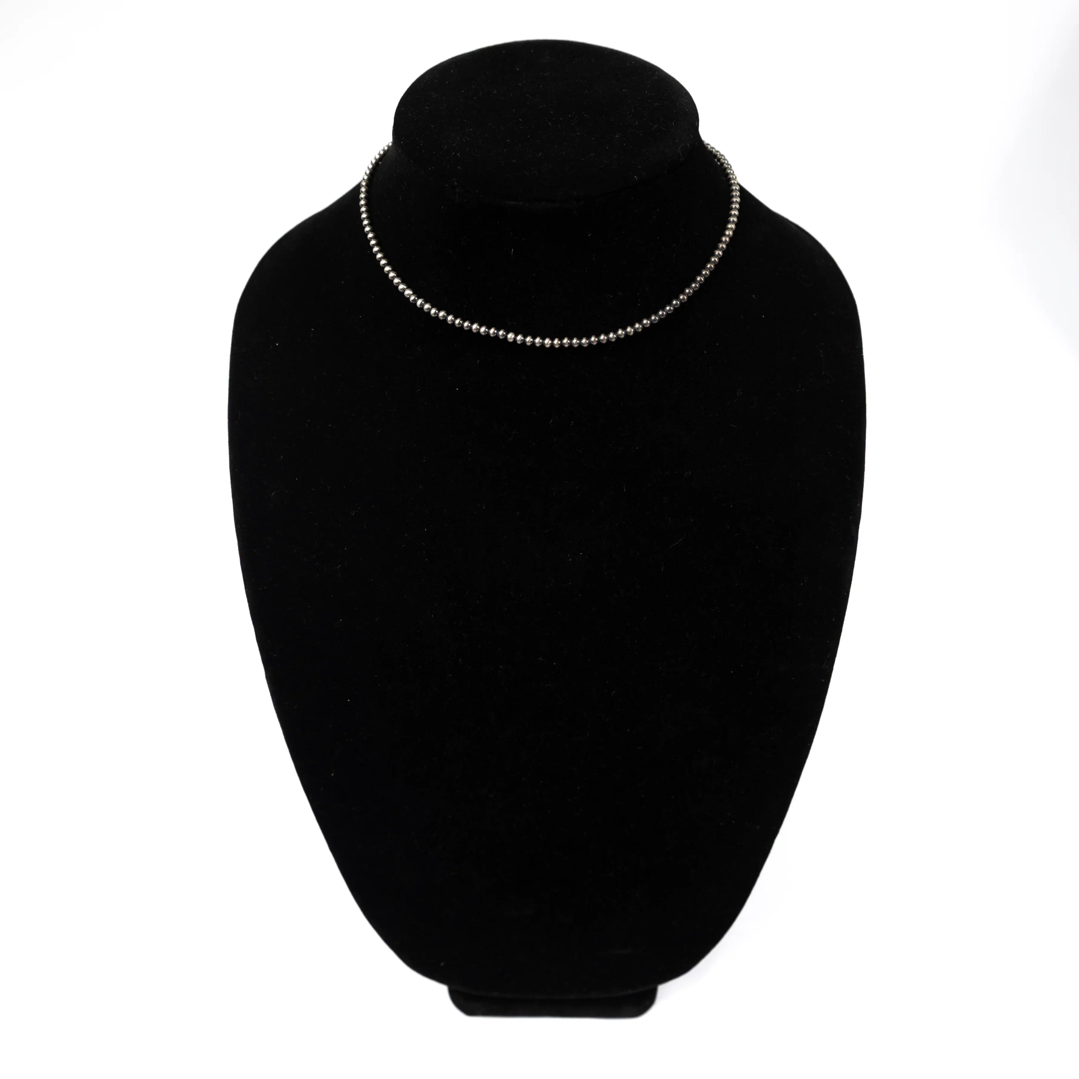 Women's Bilagaana 3MM 14" Navajo Pearl Handmade Necklace