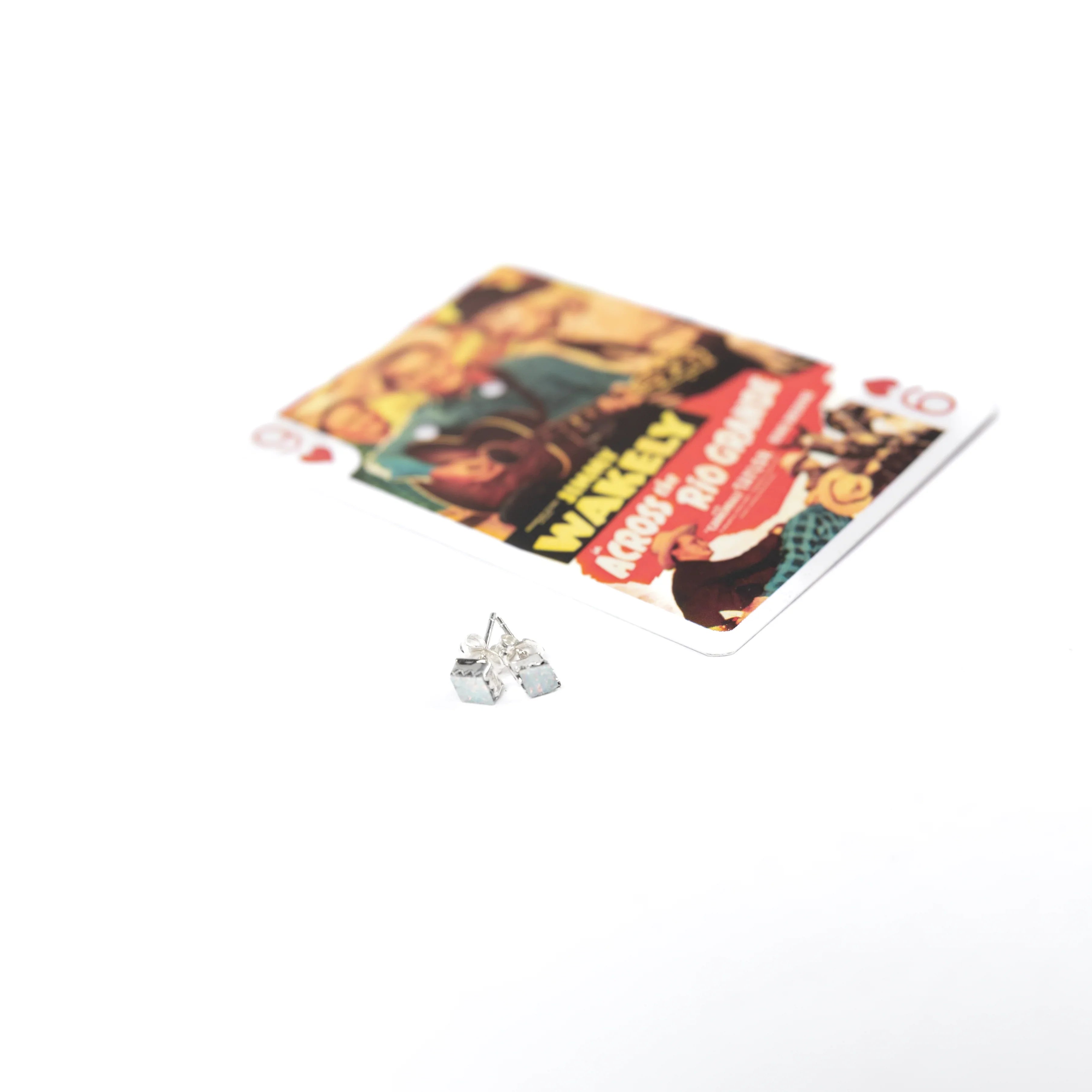 Women's Bilagaana Mini Opal Diamond Studs