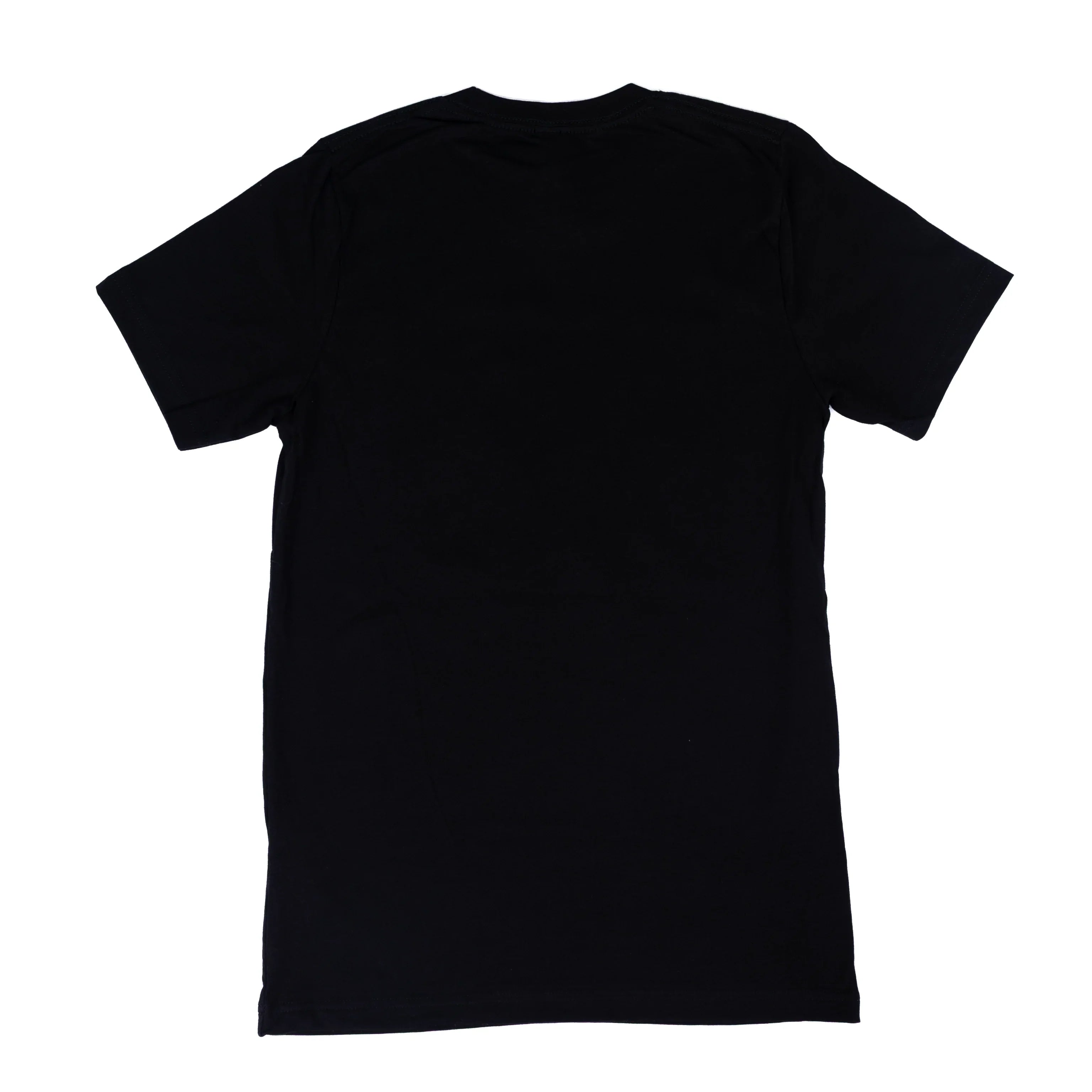 Women's Black and Multicolor Short Sleeve Cowboy Pop Art T-shirt