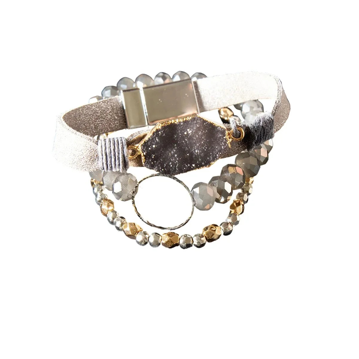 Women's Blazin Roxx Gray Bracelet Set 301001406
