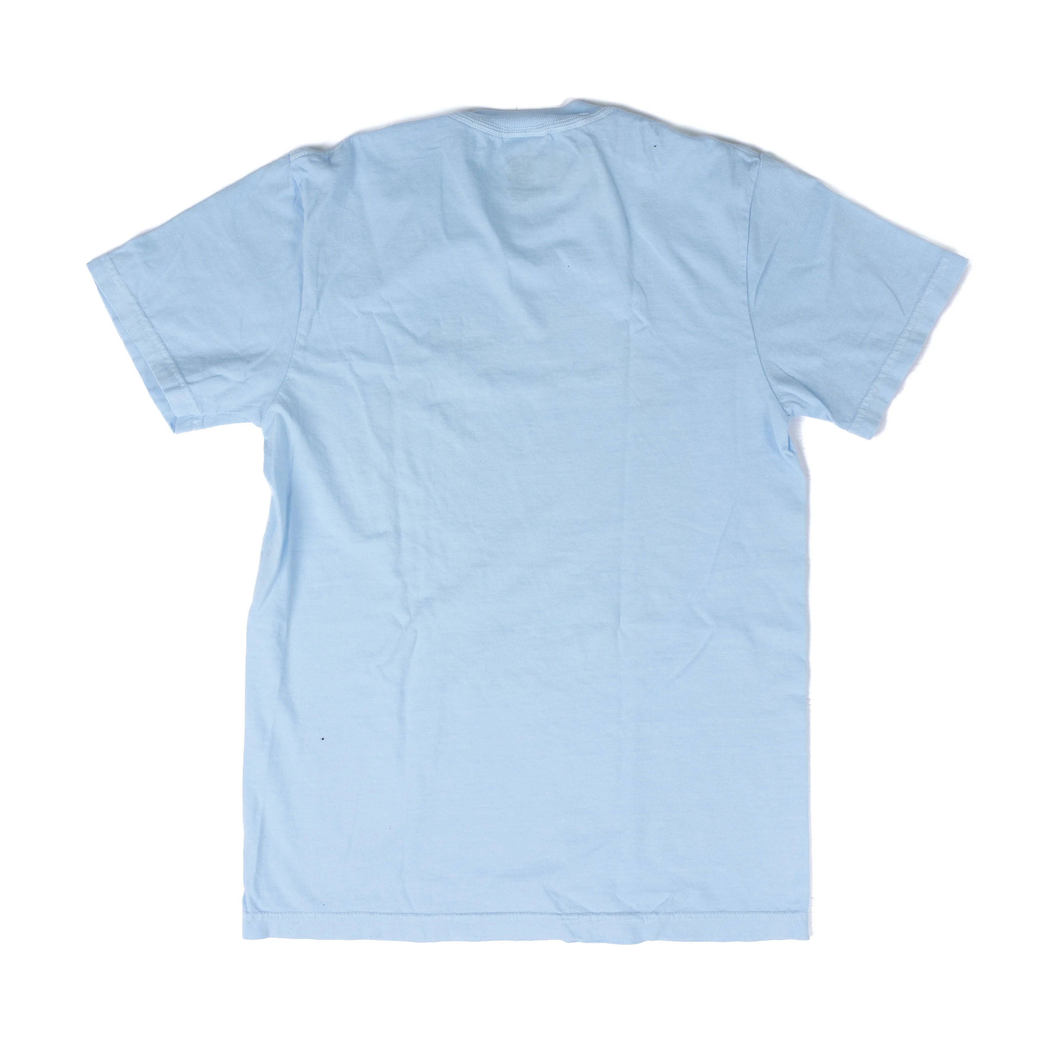 Women's Blue Short Sleeve "Dibs On The Cowboy" T-shirt