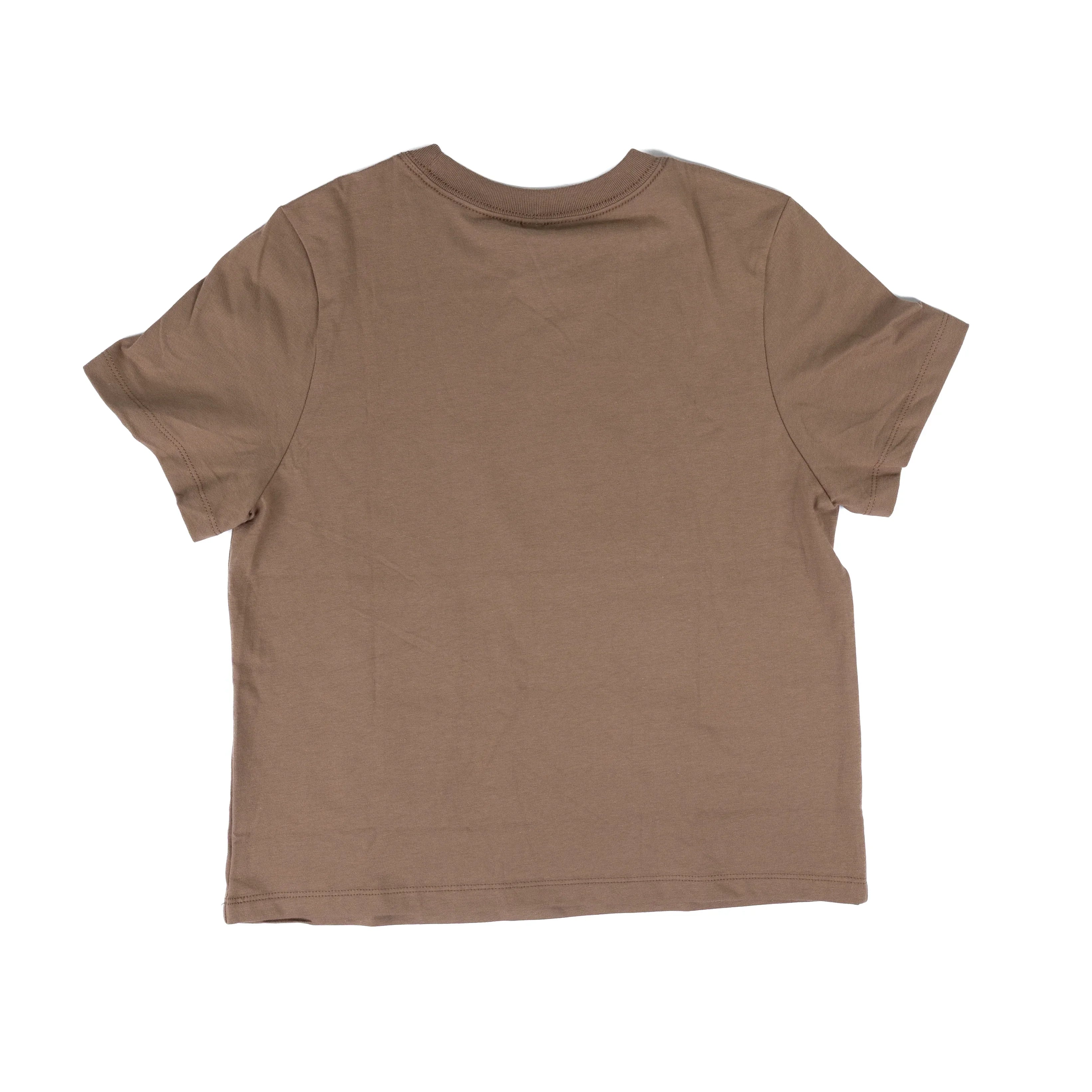 Women's Brown Short Sleeve "Bucking Horse" T-shirt