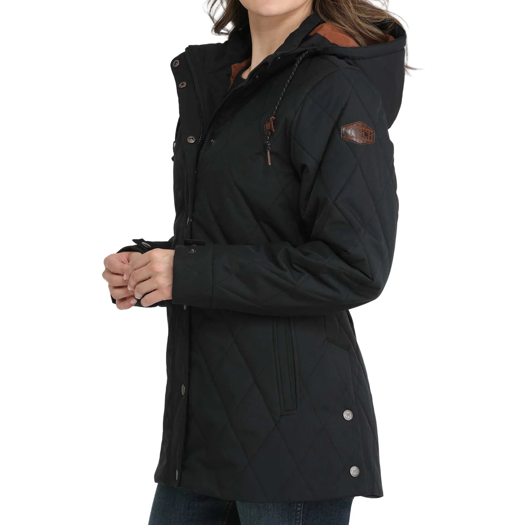 Women's Cinch Black Barn Coat