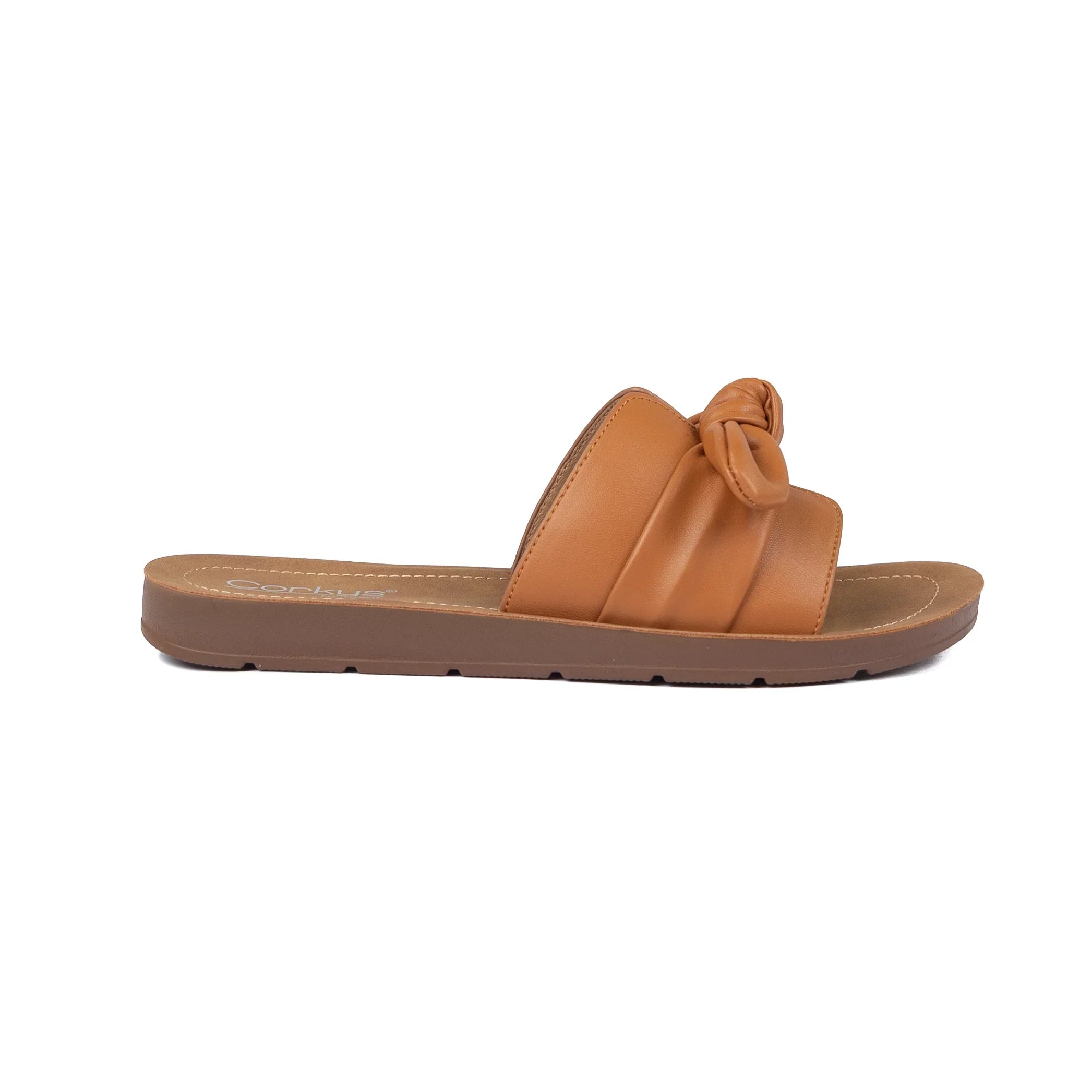 Women's Corky's Too Cute Cognac Open Toe Sandals 41-0819-COGN