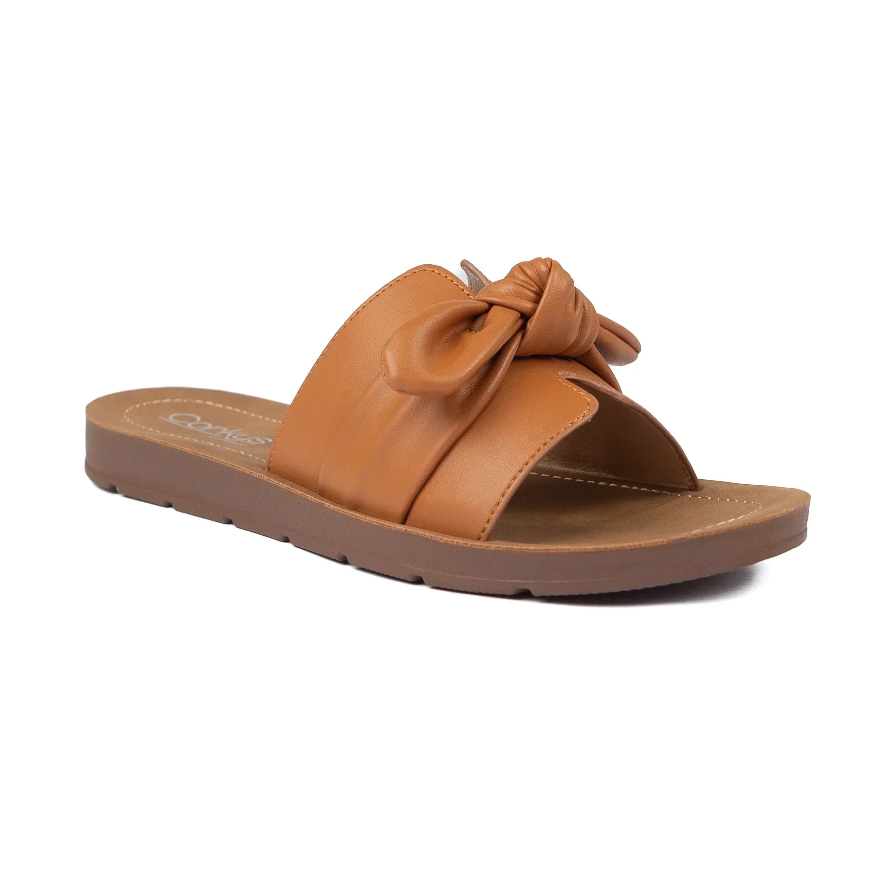 Women's Corky's Too Cute Cognac Open Toe Sandals 41-0819-COGN
