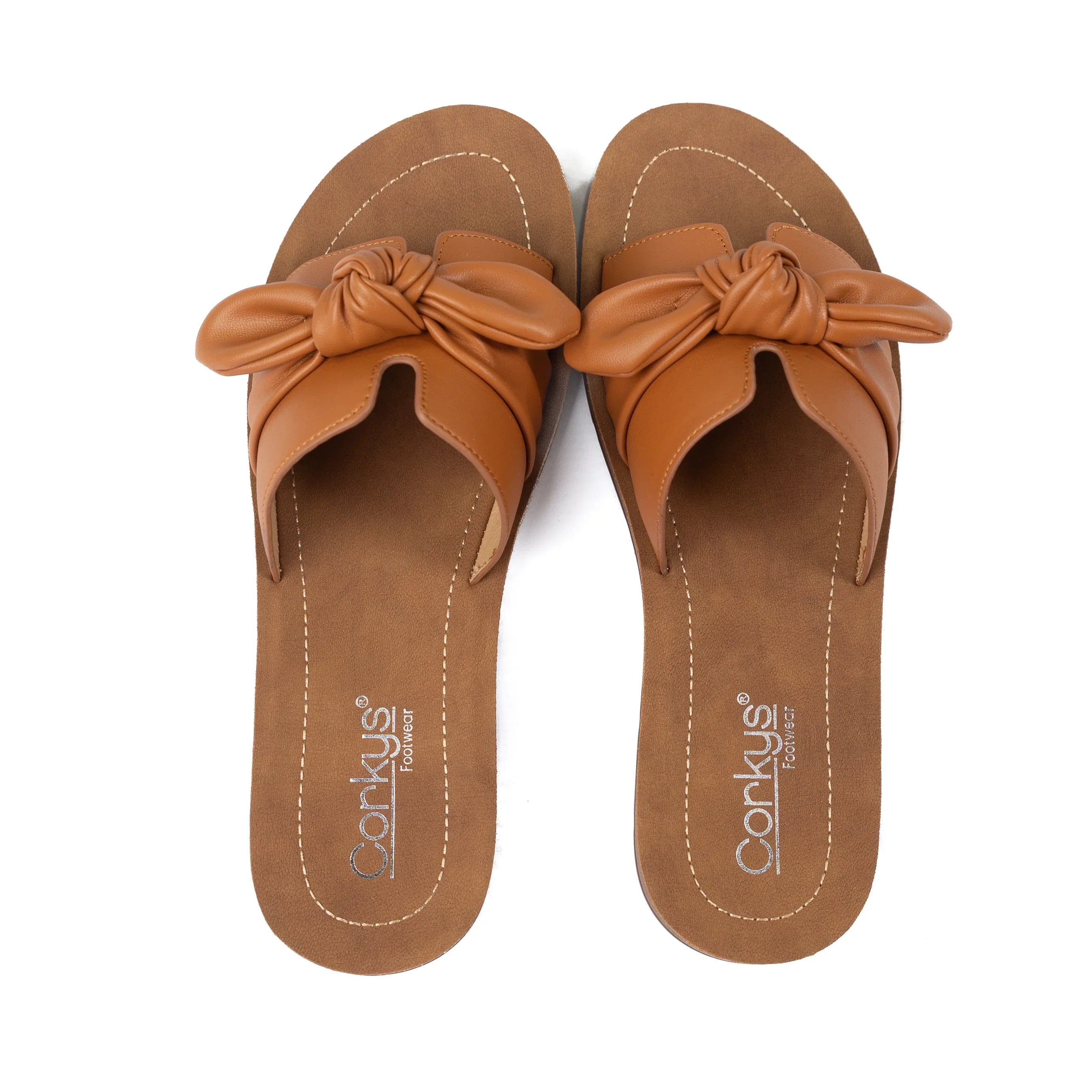Women's Corky's Too Cute Cognac Open Toe Sandals 41-0819-COGN