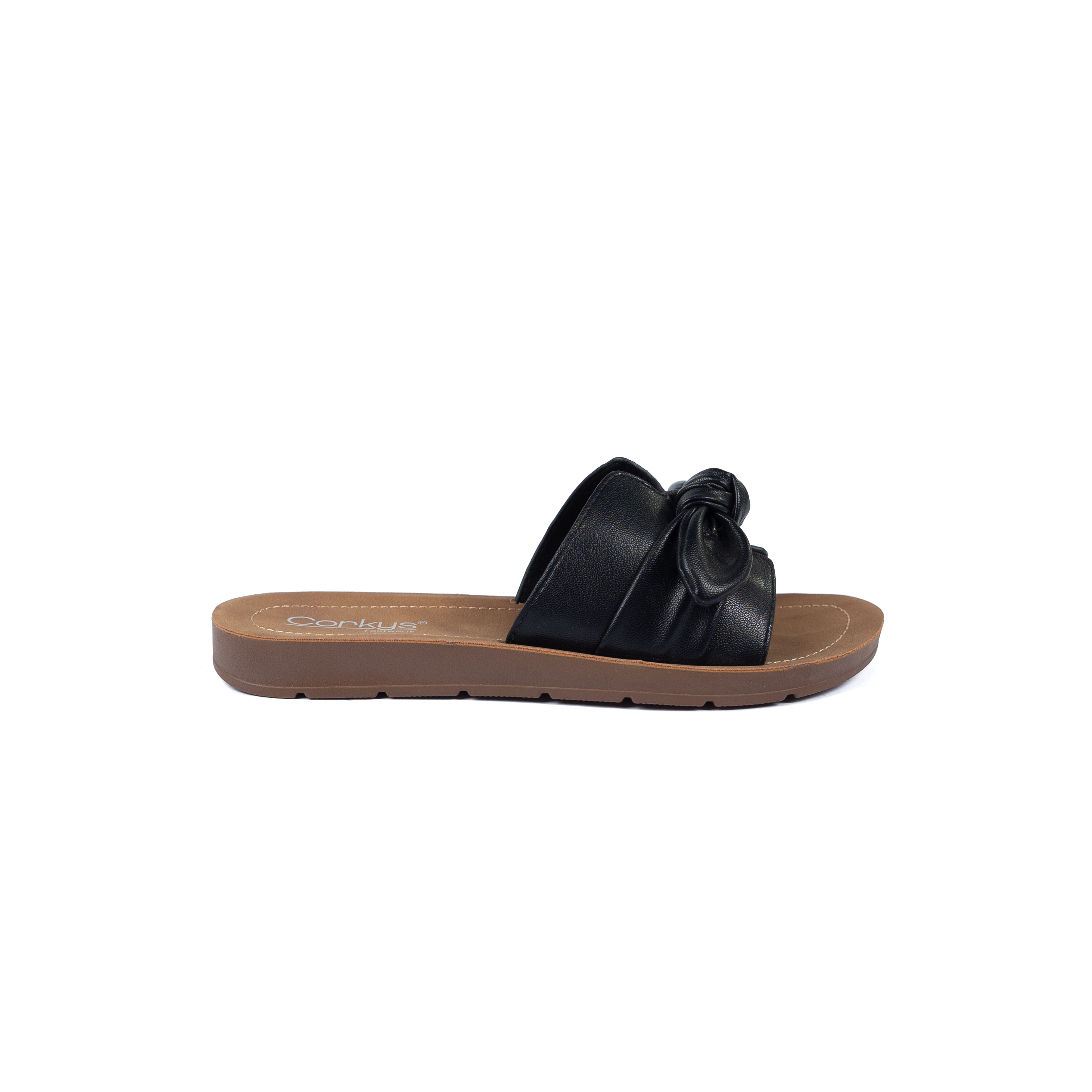 Women's Corkys Black Too Cute Open Toe Sandals 41-0819-BLCK