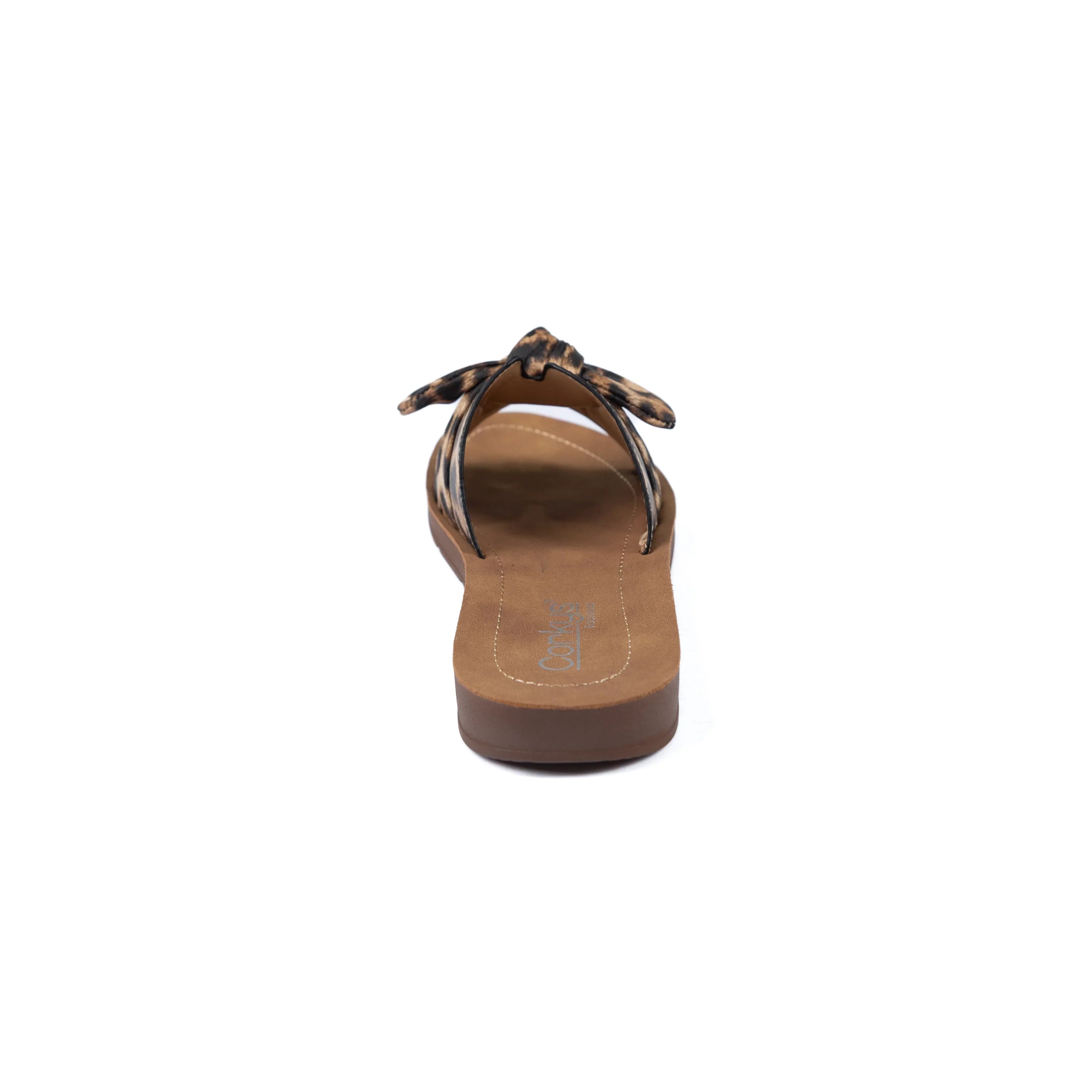 Women's Corkys Leopard Too Cute Open Toe Sandals 41-0819-LEOP