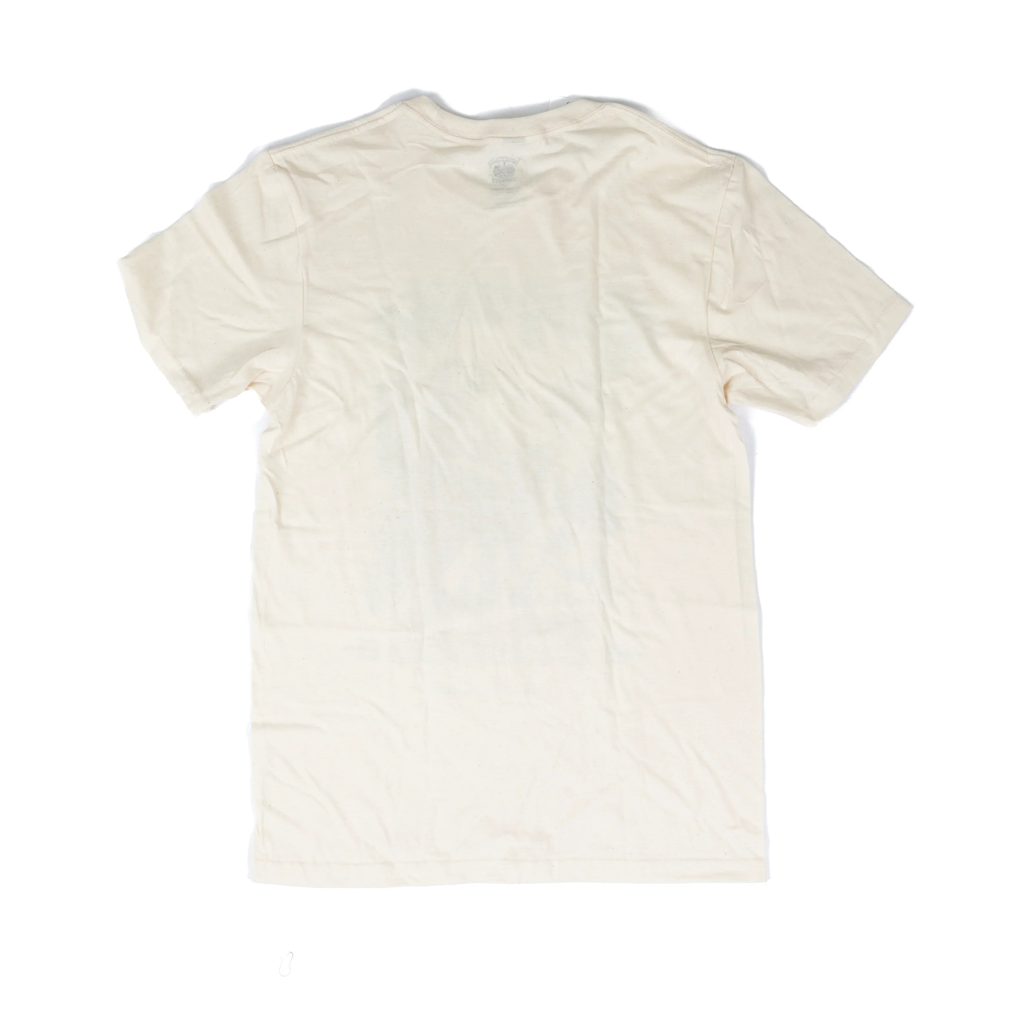 Women's Cream Short Sleeve Turquoise Trail Graphic Printed T-shirt