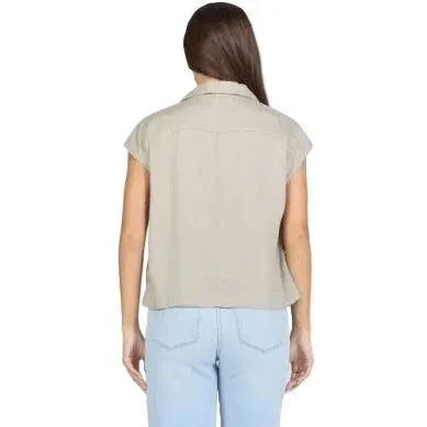 Women's Dear John Abbey Stone Cruz Short Sleeve Shirt DSH1461T2ABB