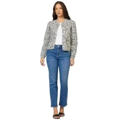Women's Dear John Black Pansey Kit Sweater DJK8011R1BPA