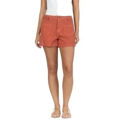 Women's Dear John Burnt Brick Carlisle Shorts DSM77C107BUB