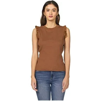 Women's Dear John Cappuccino "Bridgette" Blouse DKN2114H4CIO - Crazy House Western Wear