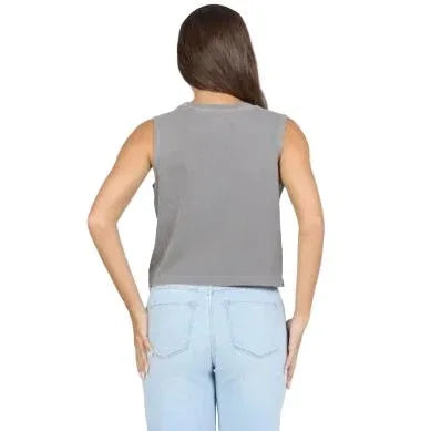 Women's Dear John Charcoal Jett Tank Top DKN2195CHR
