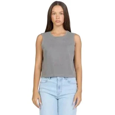 Women's Dear John Charcoal Jett Tank Top DKN2195CHR
