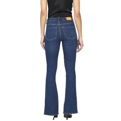 Women's Dear John Denim Jaxton Mid Rise Raw Cut Hem Jeans DPM41A143BND