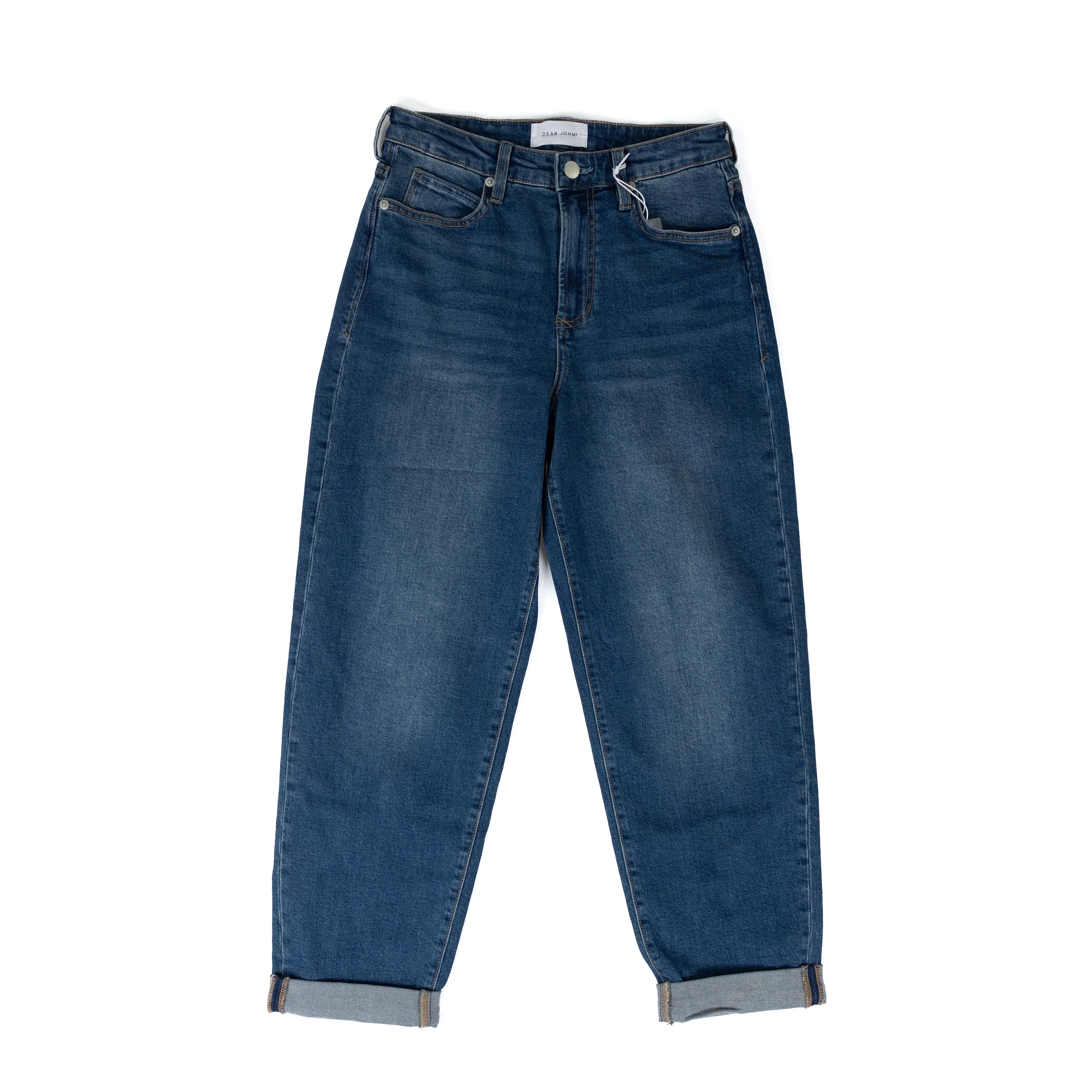 Women's Dear John Everett Ocean Bath High Rise Cuffed Jeans DPM92A101ONB