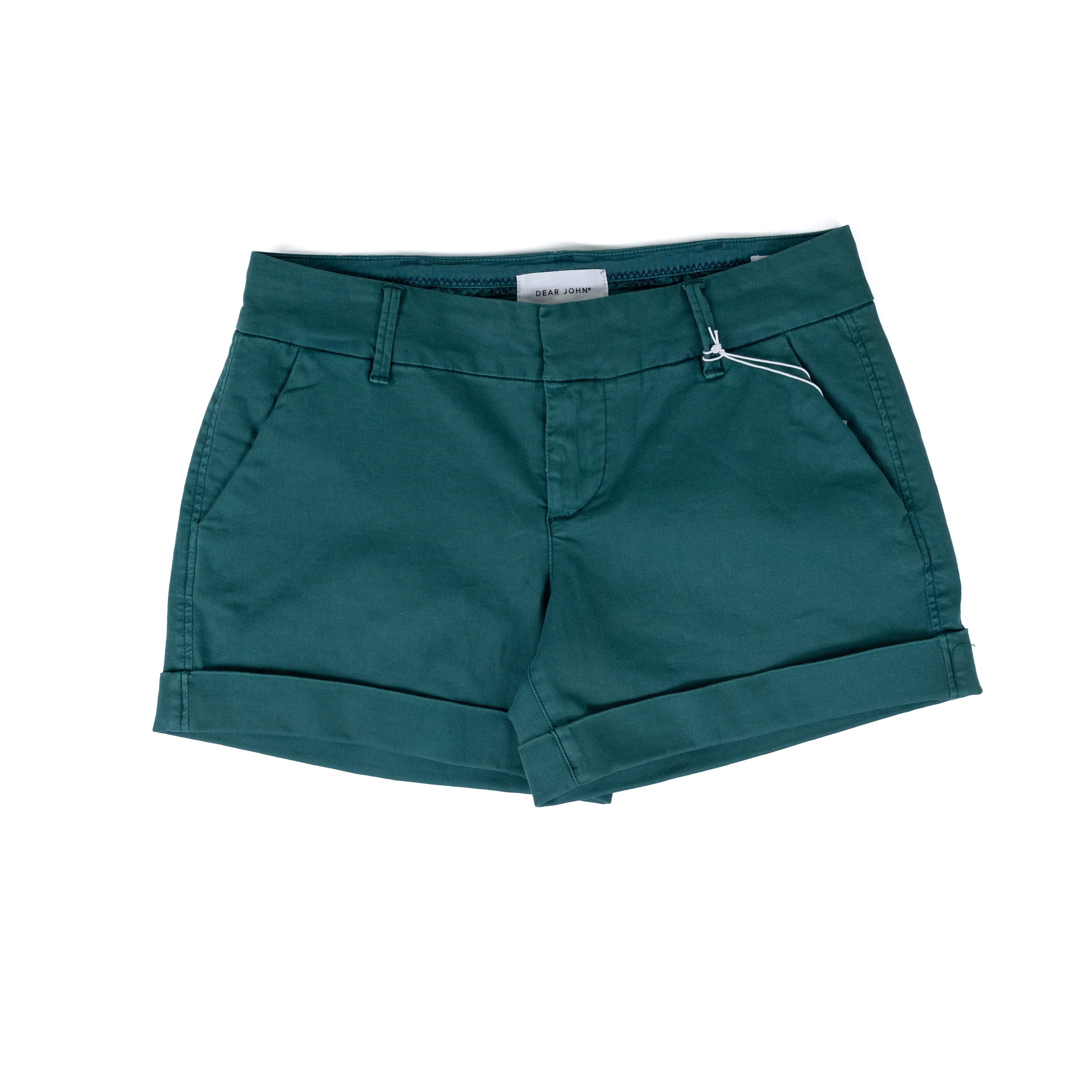 Women's Dear John Hampton Mediterranea Mid Low Rise Cuffed Shorts DSM70C189MEA