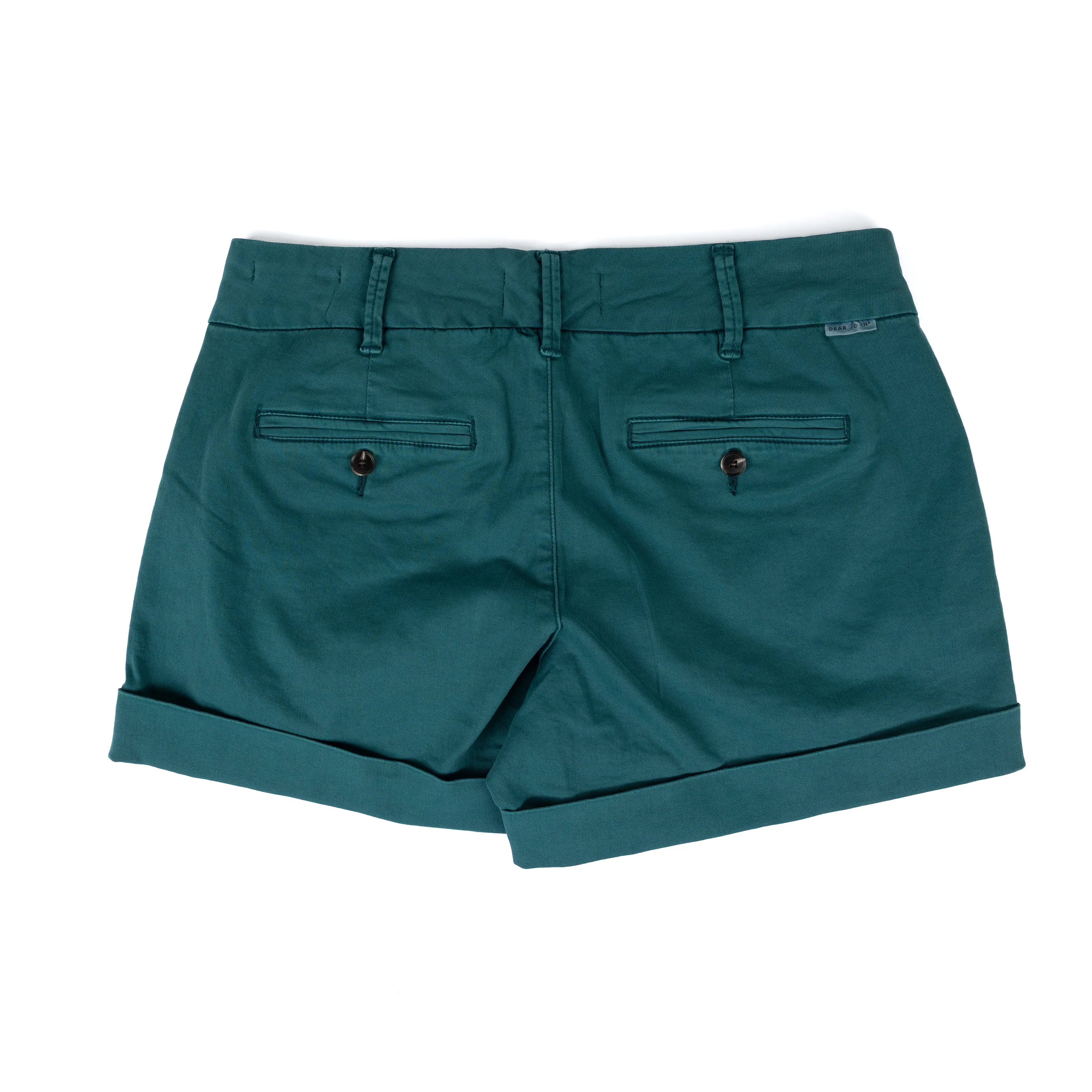 Women's Dear John Hampton Mediterranea Mid Low Rise Cuffed Shorts DSM70C189MEA