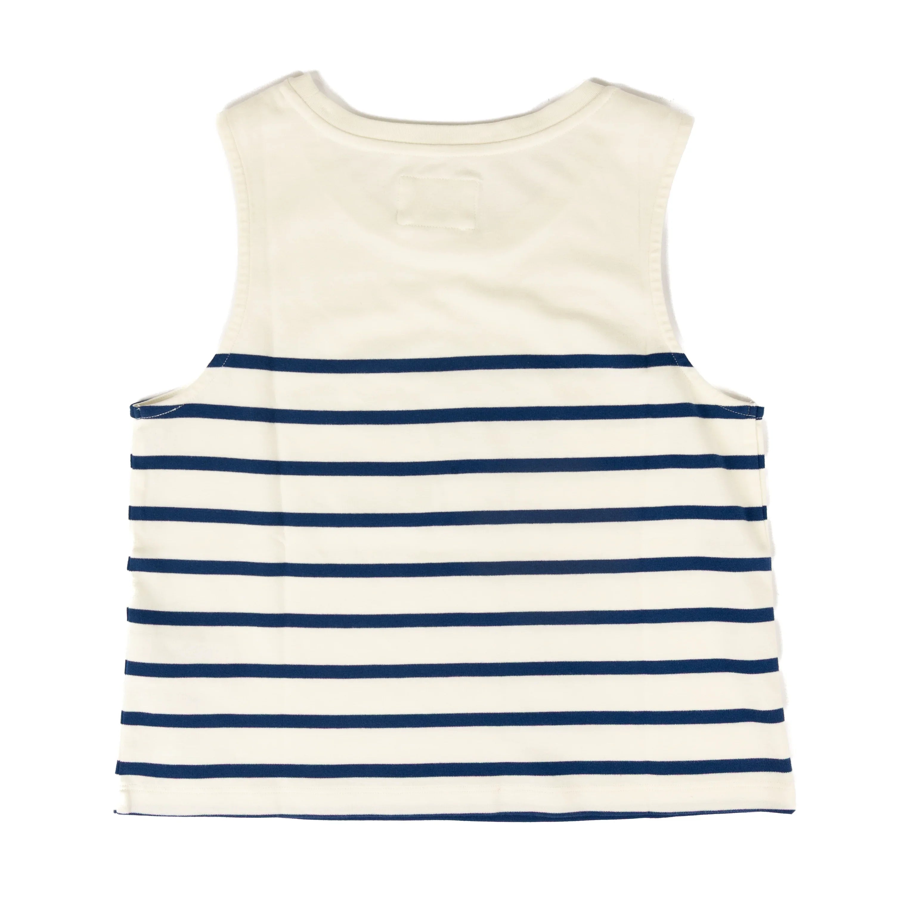 Women's Dear John Jett Cream and Navy Striped Tank Top DKN2195CNE