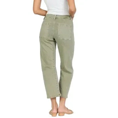 Women's Dear John Lasso Vetiver Cropped Jeans DPM26C126VTV