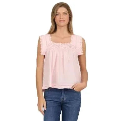 Women's Dear John Pale Lilac Una Tank Top DSH1553PLC