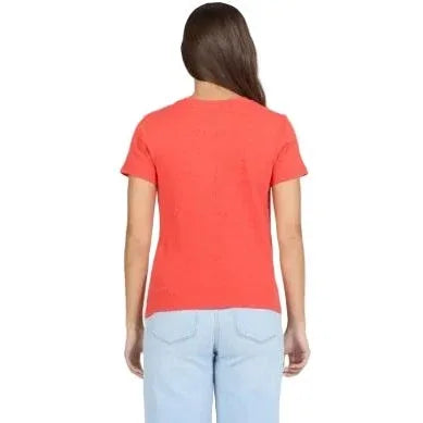 Women's Dear John Poppy Red Asher T-shirt DKN2194D9PYR