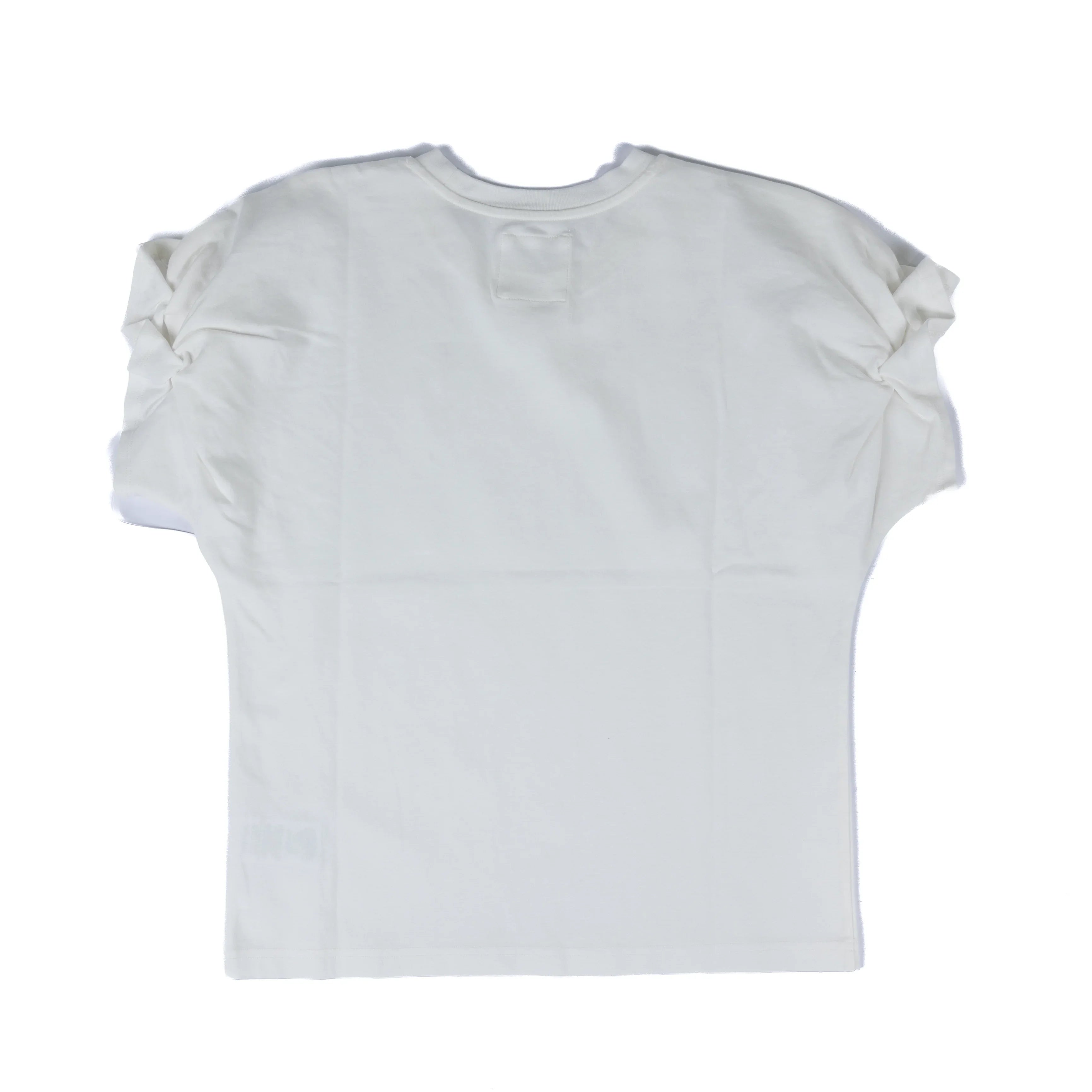 Women's Dear John White Meredith Short Ruffle Sleeve T-shirt DKN2171WHT