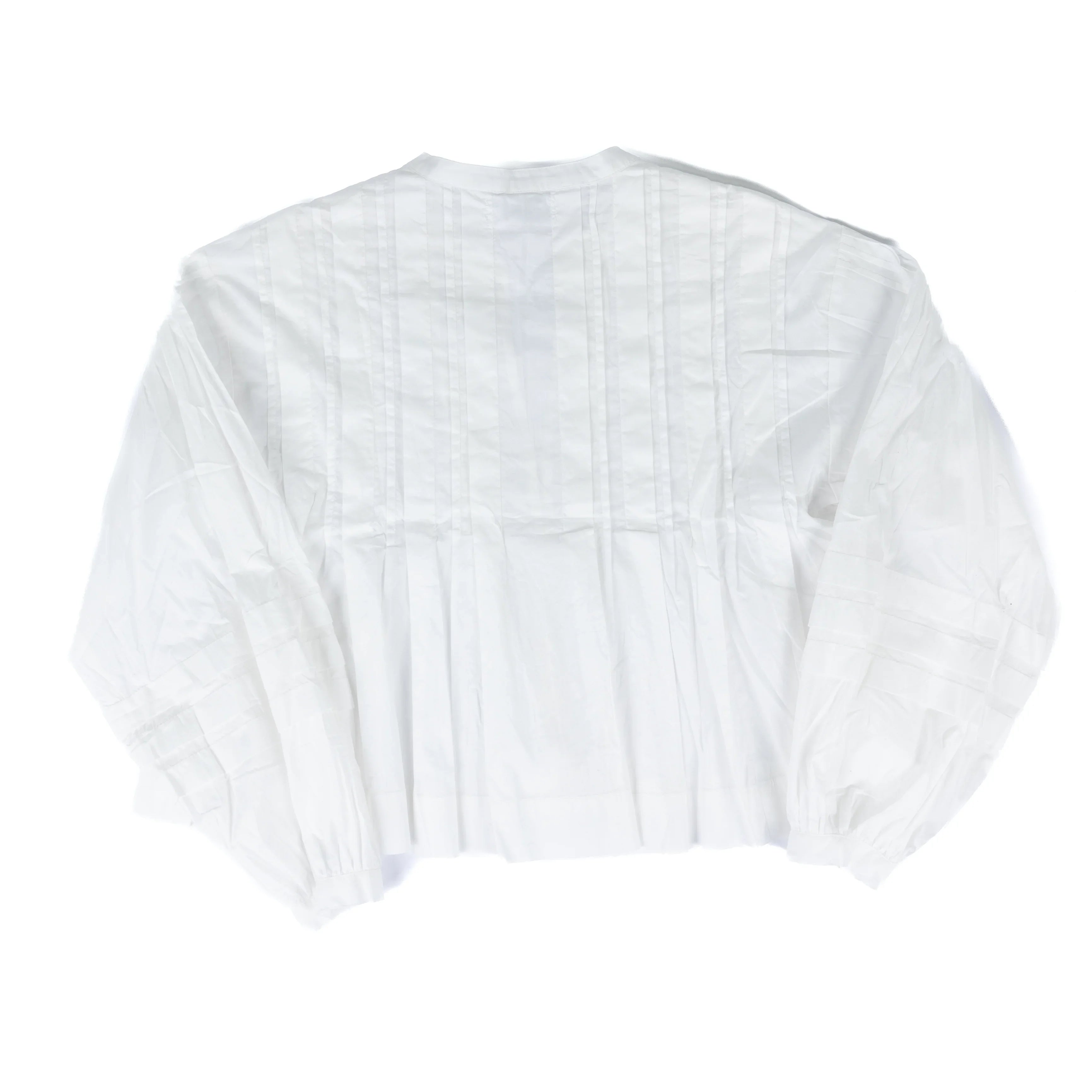 Women's Dear John White Shonda Long Sleeve Blouse DSH1544WHT