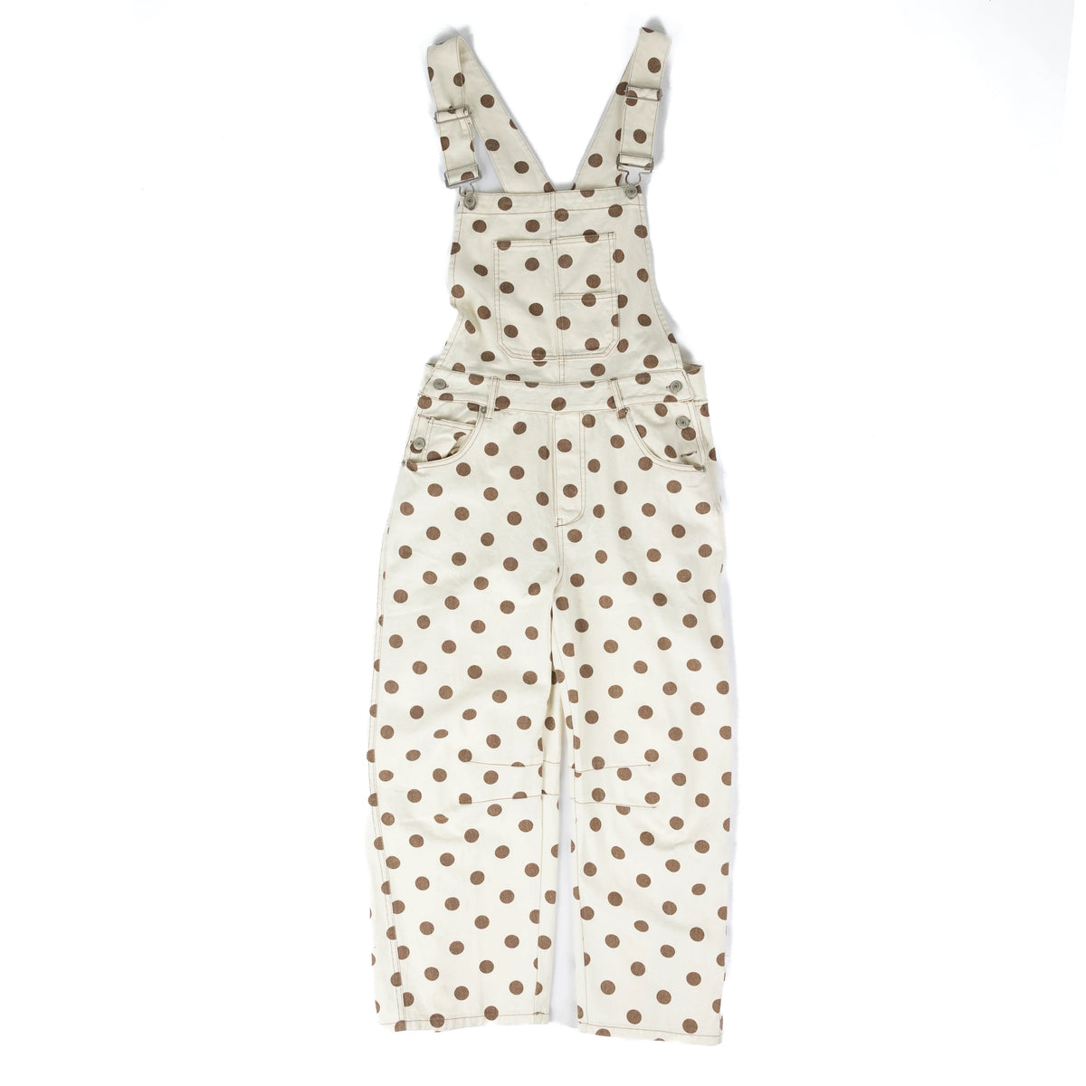 Women's ee:some Oatmeal Polka Dot Jumpsuit BH15985
