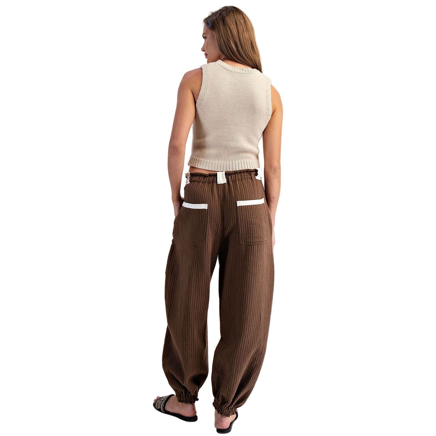 Women's ee:some Striped Jogger Pant PK14566