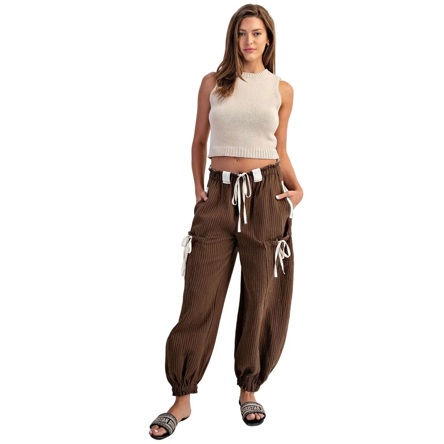 Women's ee:some Striped Jogger Pant PK14566