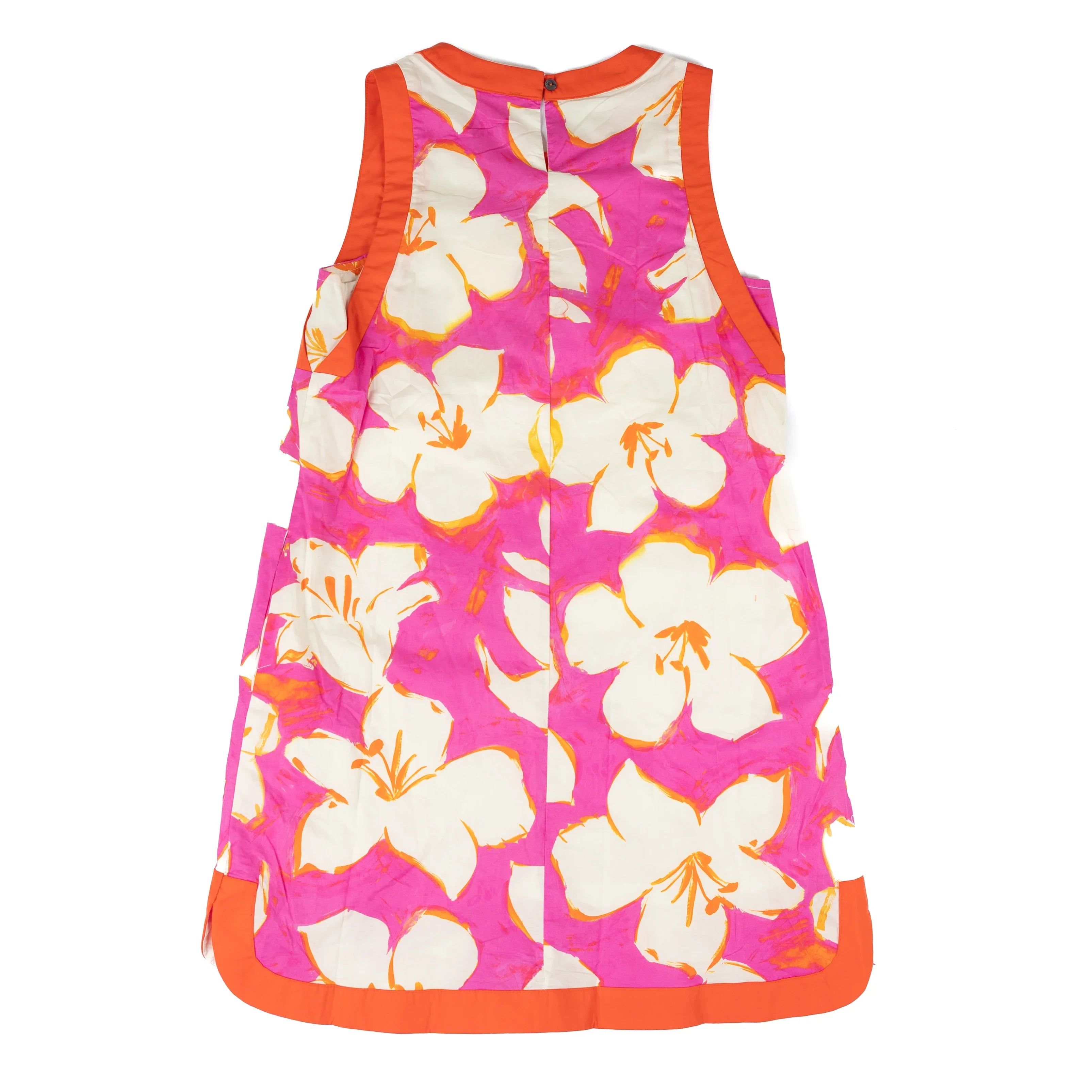 Women's Entro Sleeveless Pink Floral Dress D30654