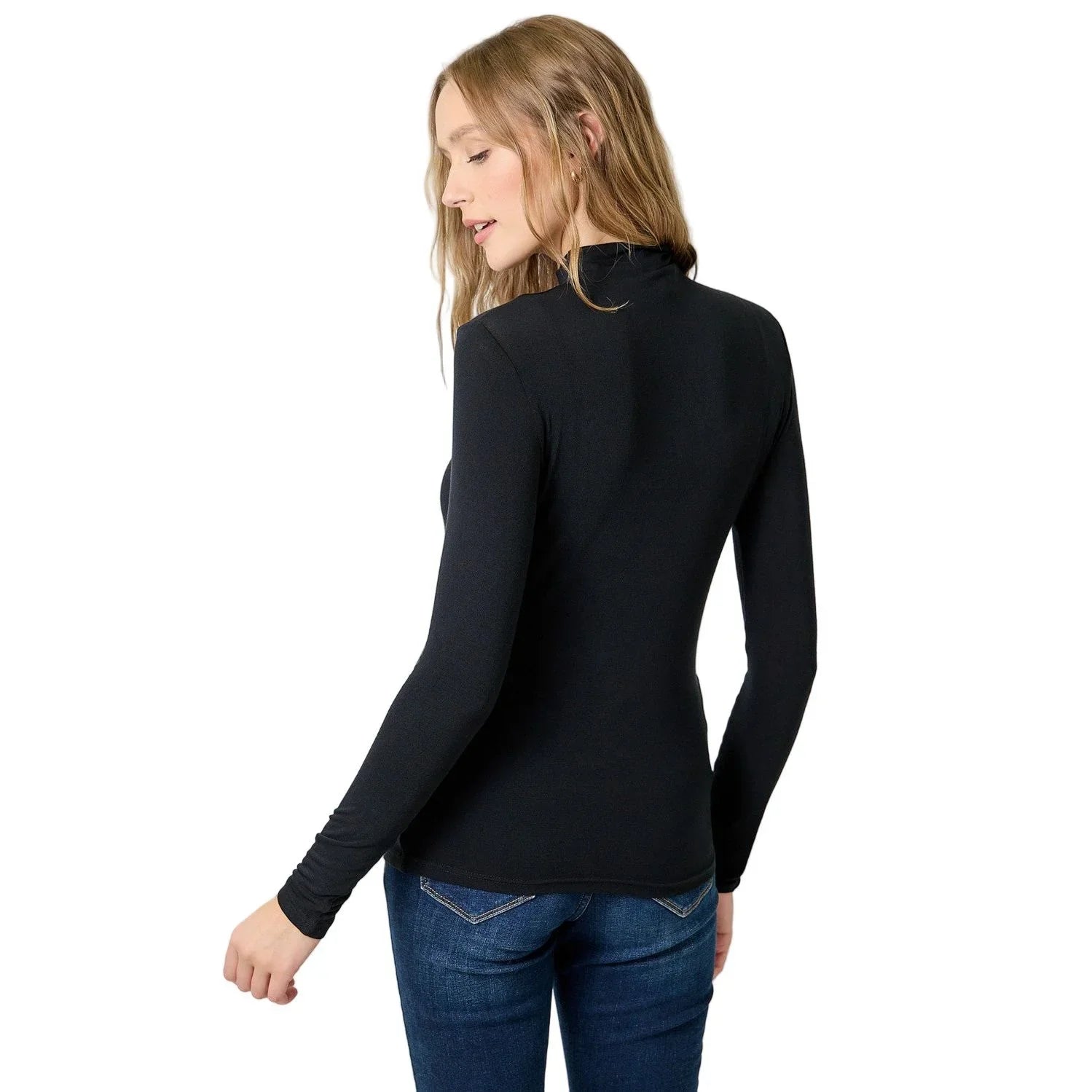 Women's Essential Mock Neck Top 61274