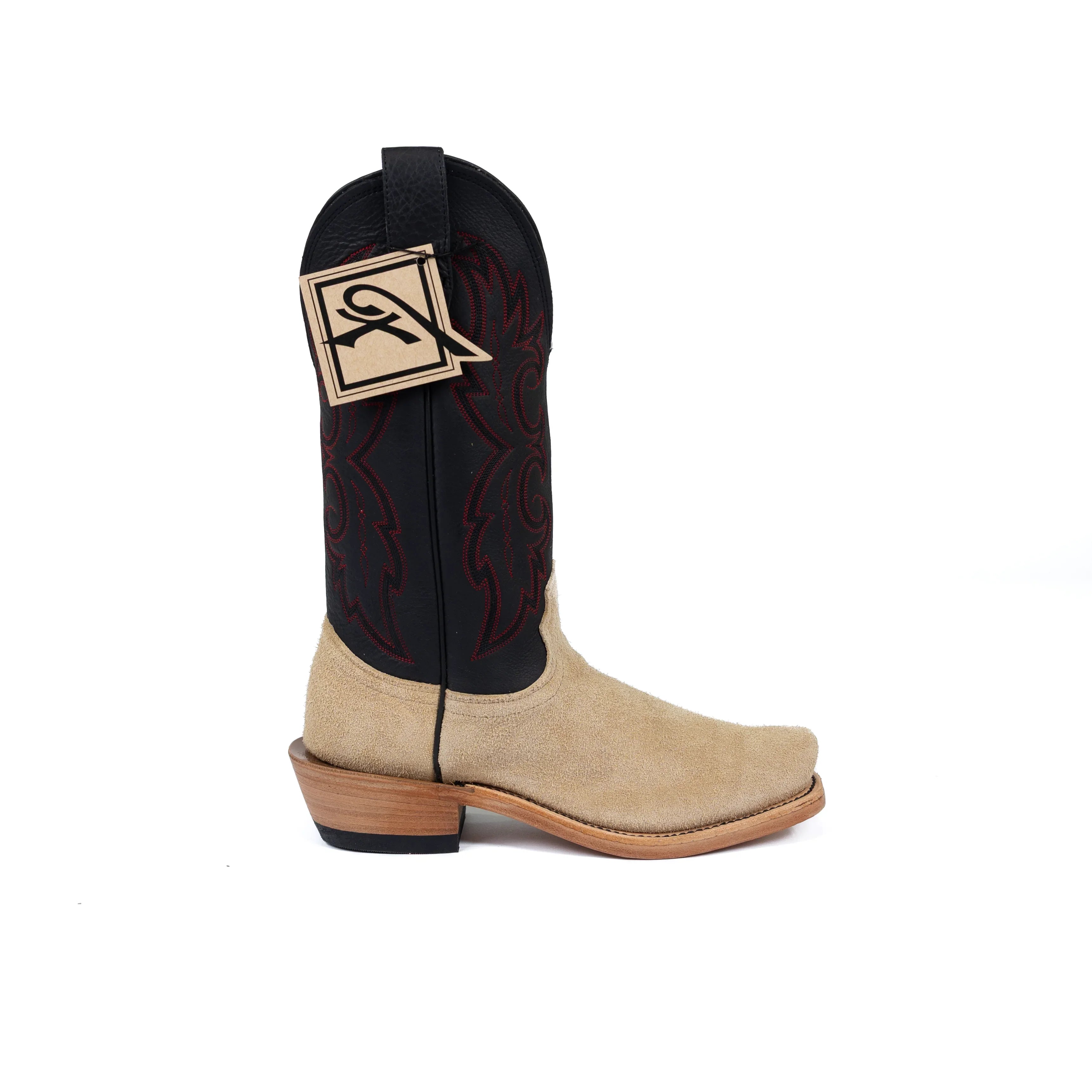Women's Fenoglio Tan Roughout Cutter Toe Boot FB00101690