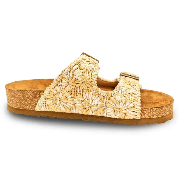 Women's Flojo Beige Chica Open Toe Sandals 375-BEIGE