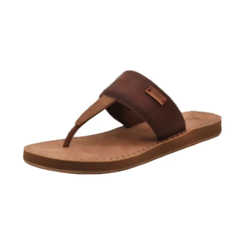 Women's Flojos Grace Hooded Sandal 329-BRN/TAN - Crazy House Western Wear