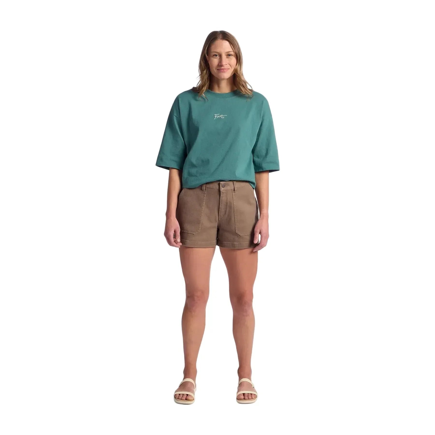 Women's Free Fly Fossil Folly Twill Short FF349-041