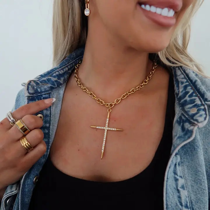 Women's Gold 18-20 In Luxe Chain Necklace