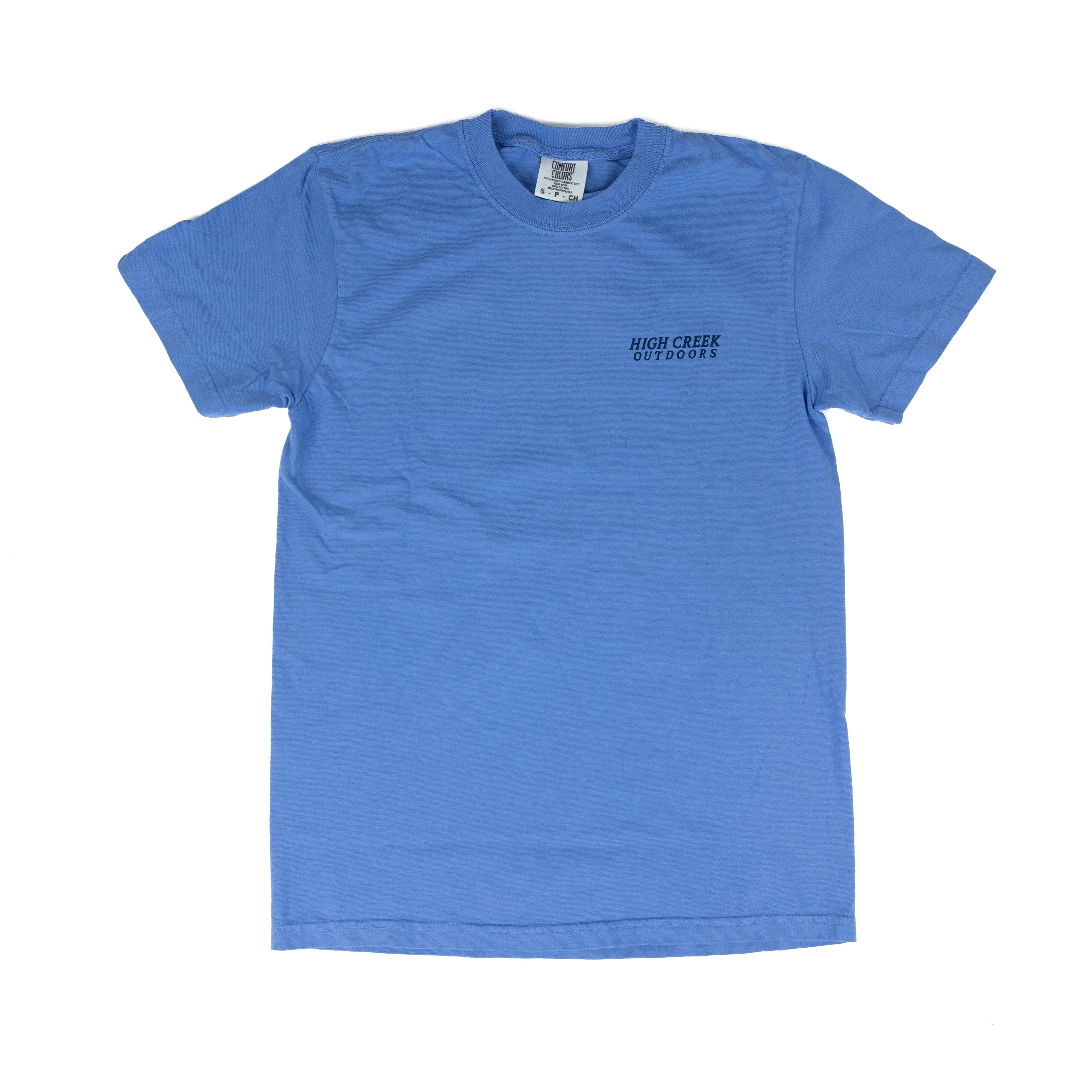 Women's High Creek Blue Texas Pride Tee