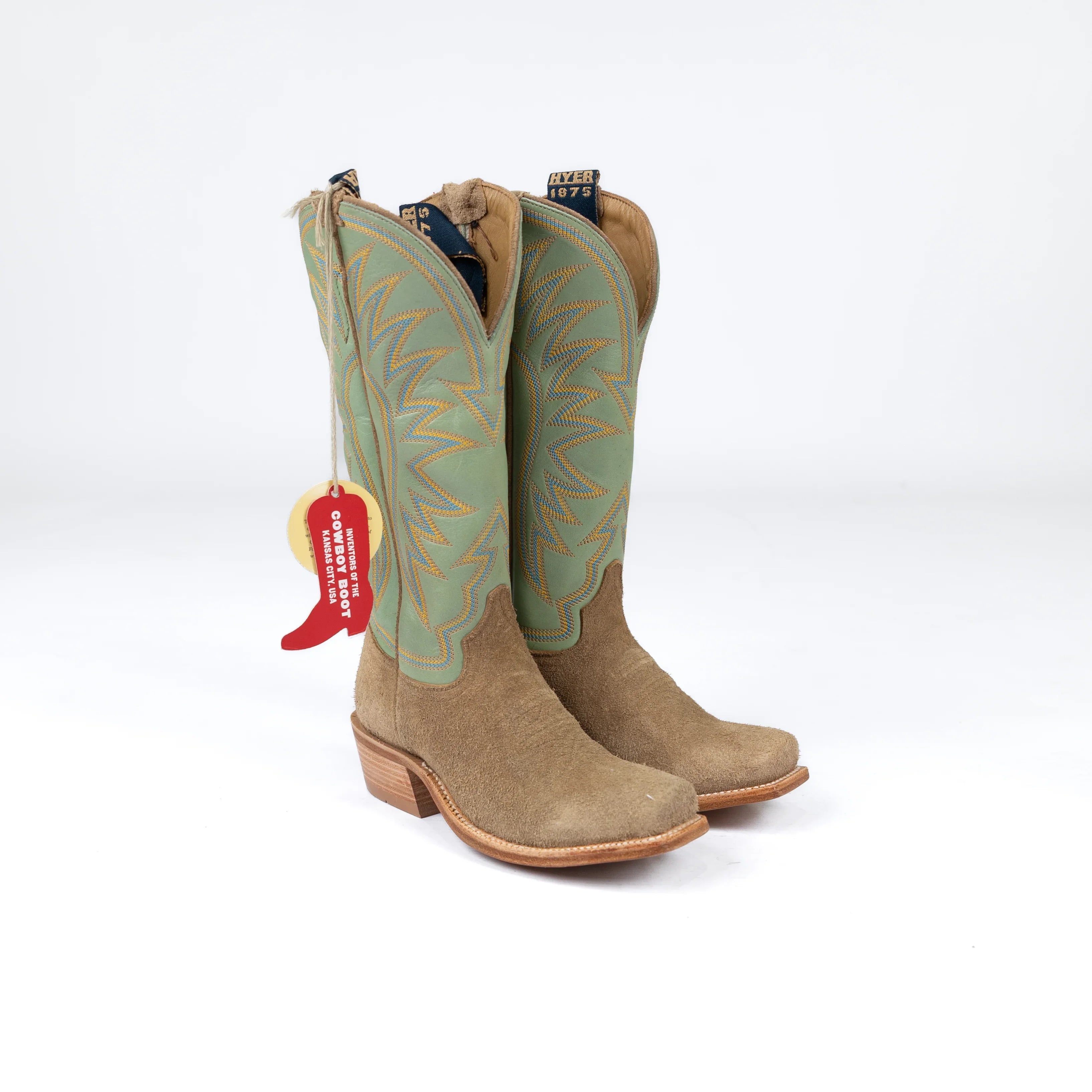 Women's Hyer Rose Hill Tan Cutter Toe Boots HW42020