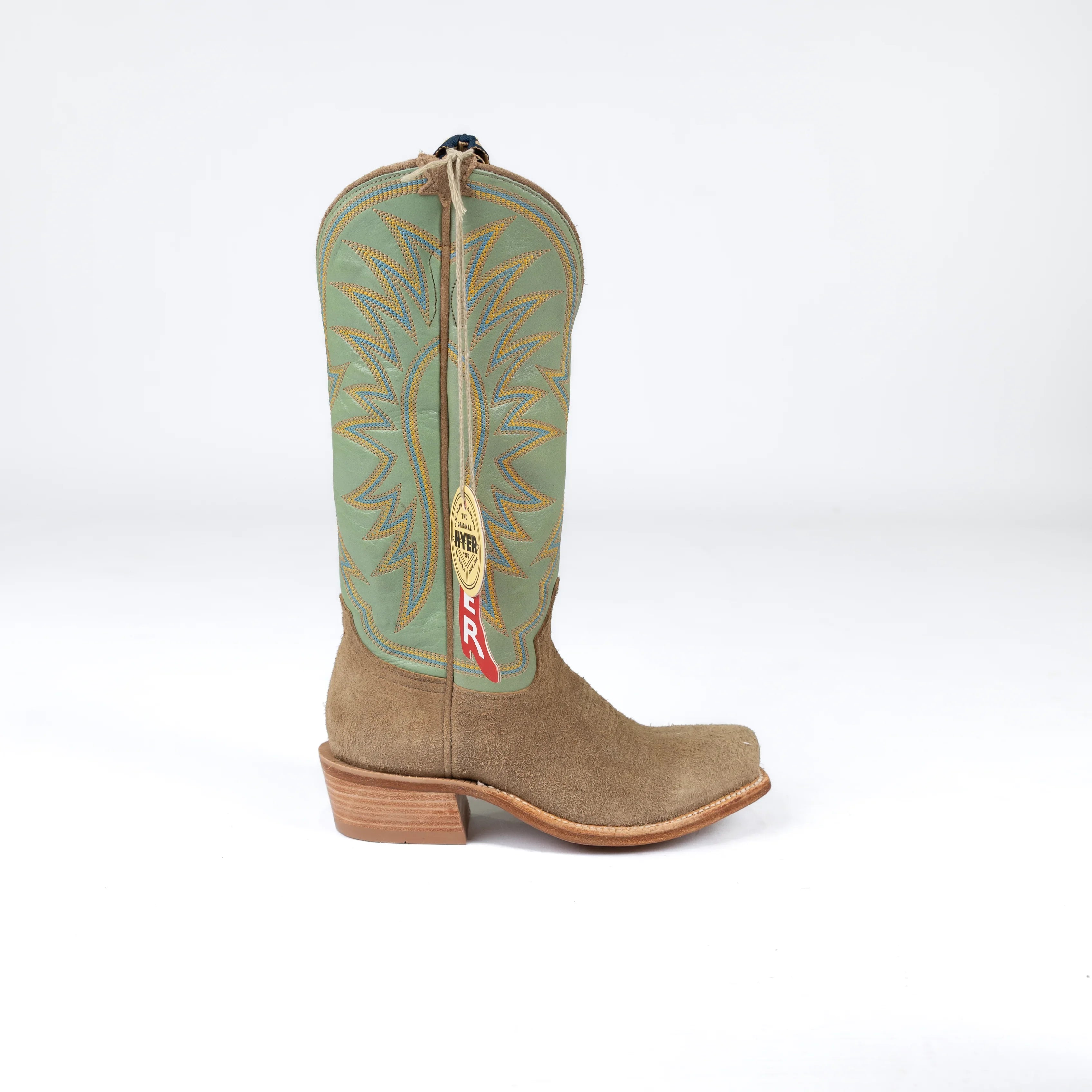 Women's Hyer Rose Hill Tan Cutter Toe Boots HW42020