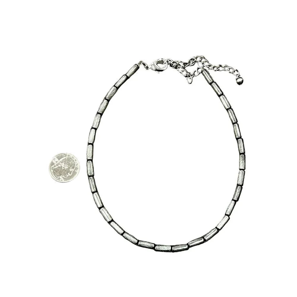 Women's Isac 15-inch Cylindrical Navajo Bead Necklace