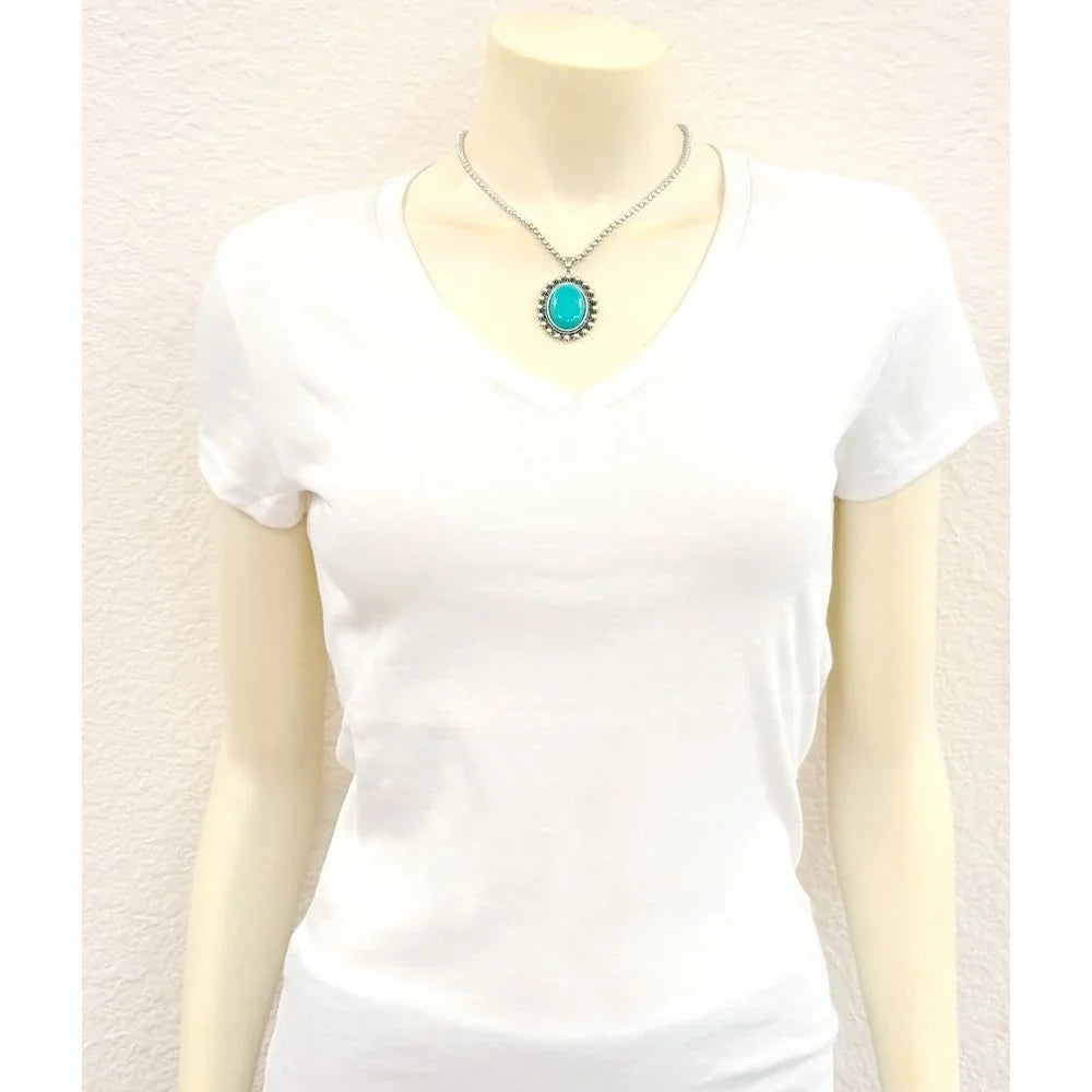 Women's Isac 16" Western Turquoise Necklace 739727