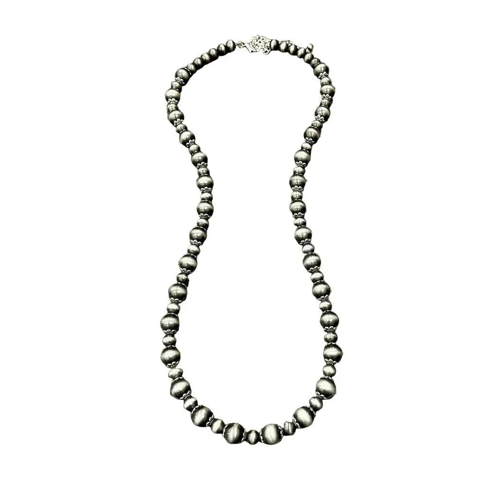 Women's Isac Handmade Navajo Bead Necklace