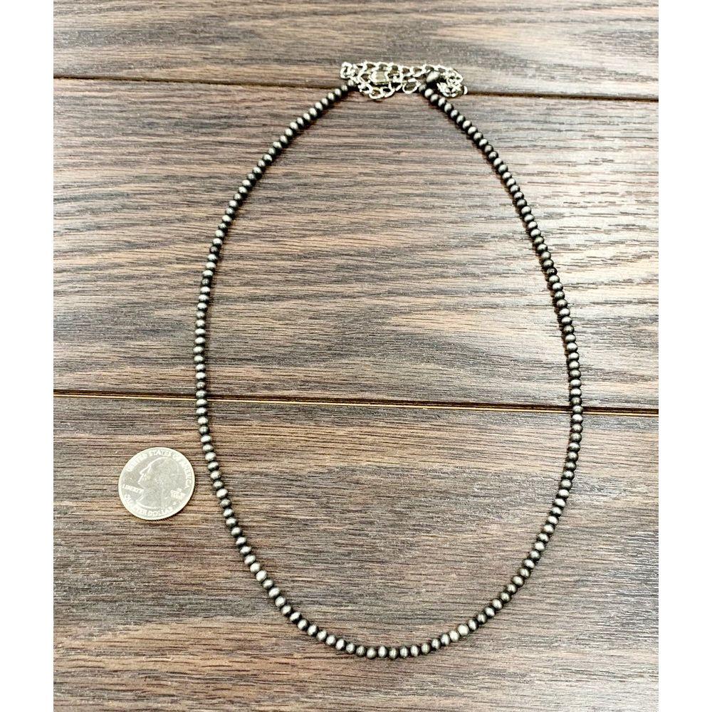 Women's Isac Handmade Navajo Bead Necklace 734165