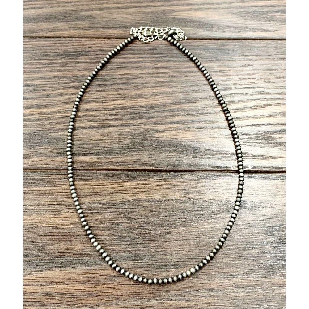 Women's Isac Handmade Navajo Bead Necklace 734165