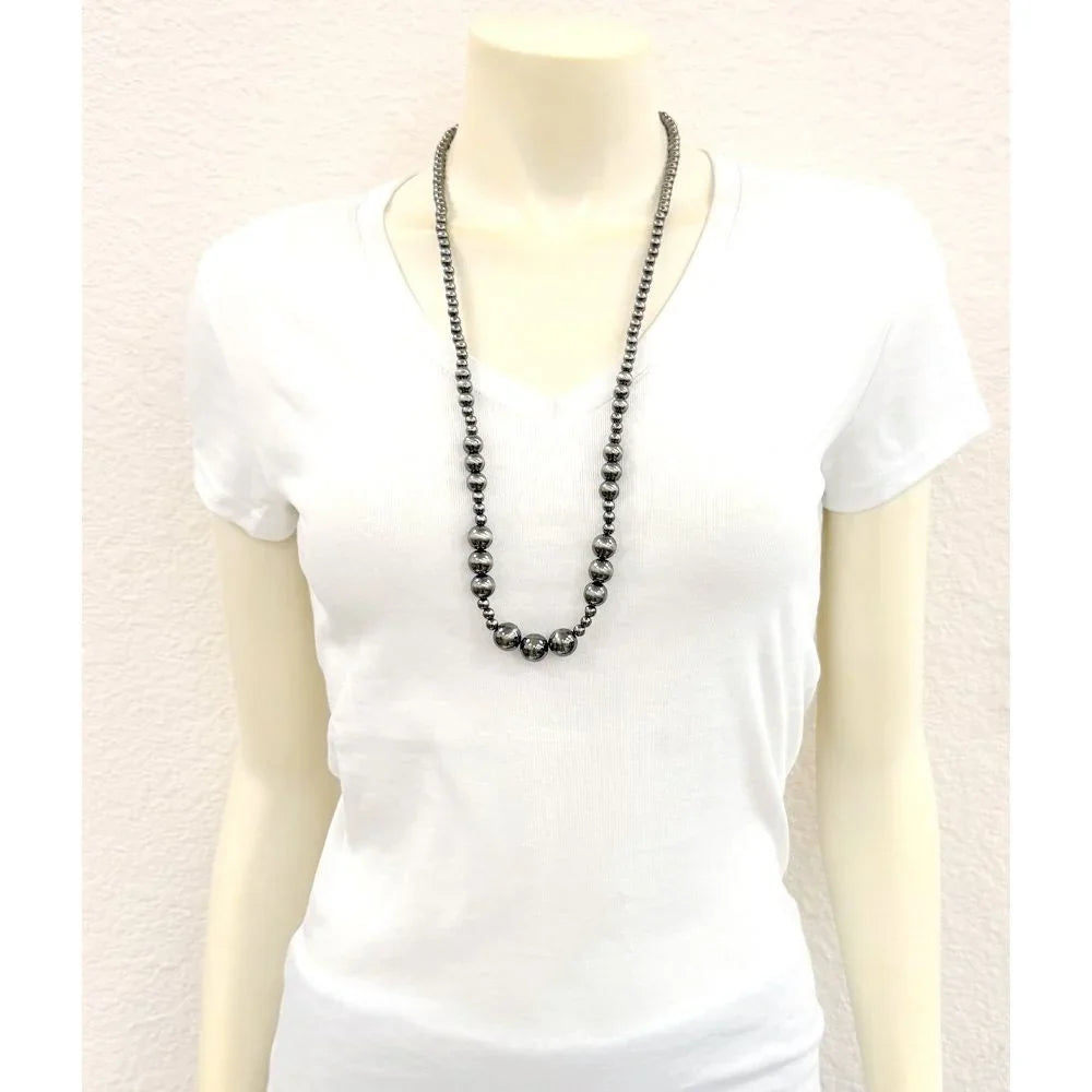 Women's Isac Polish Western Bead Necklace 739720