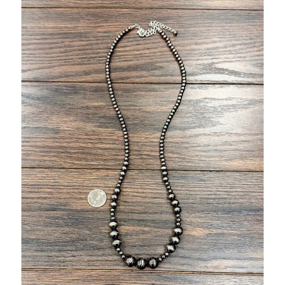 Women's Isac Polish Western Bead Necklace 739720